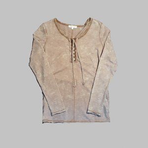 Gilded Intent Tan Long Sleeve Tee